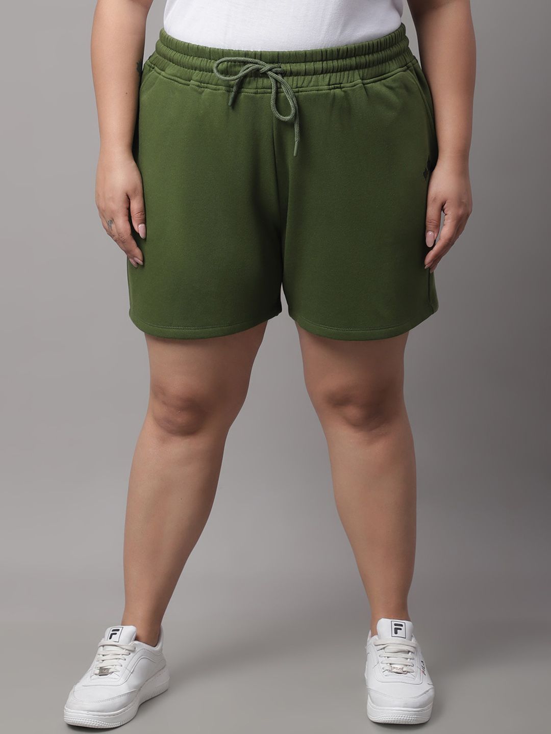 Rute Women Green Shorts Price in India