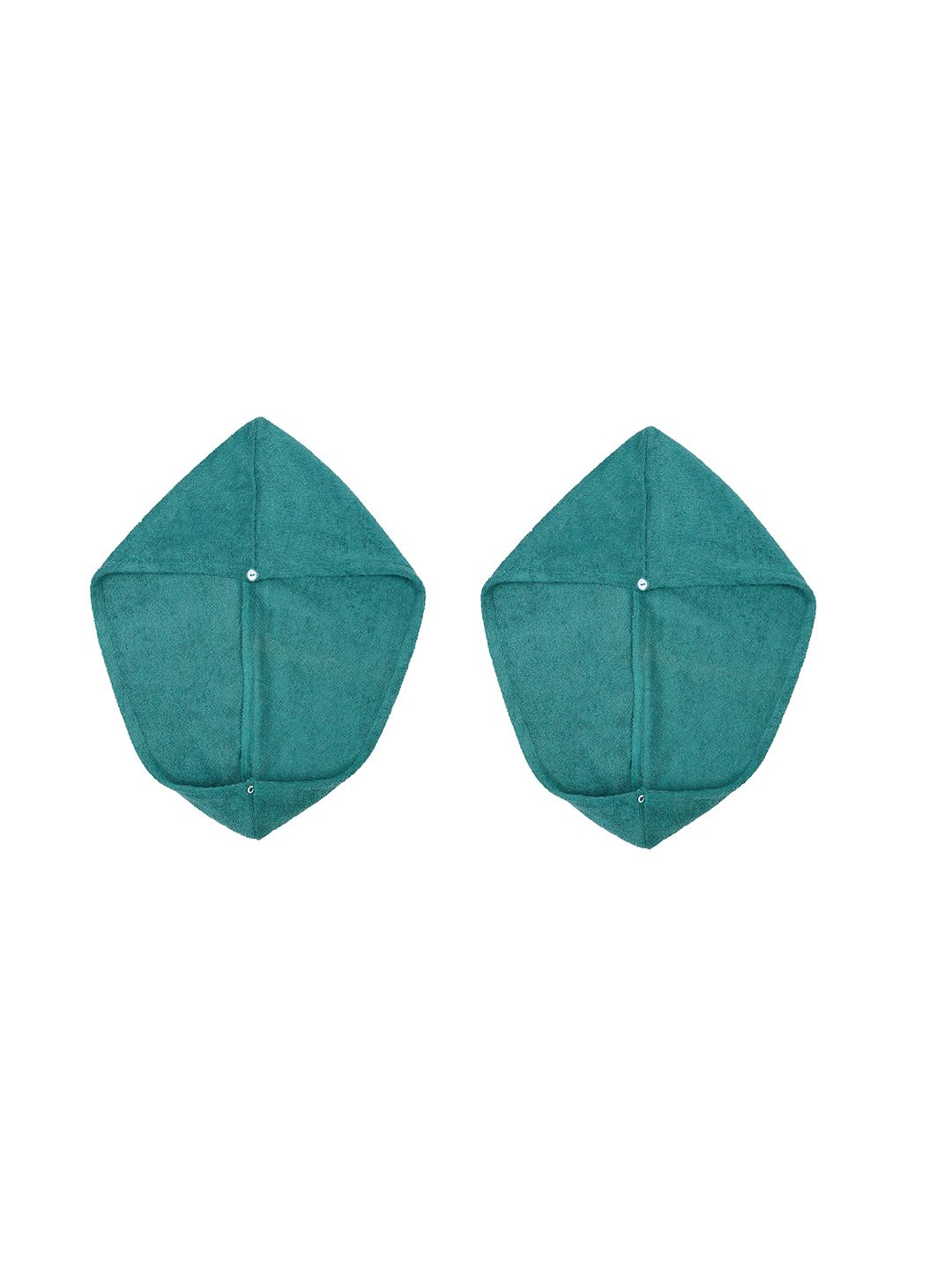 Creeva Luxury Mint Green 2 Pieces Pure Cotton 380 GSM Anti Bacterial Hair Wrap Towels