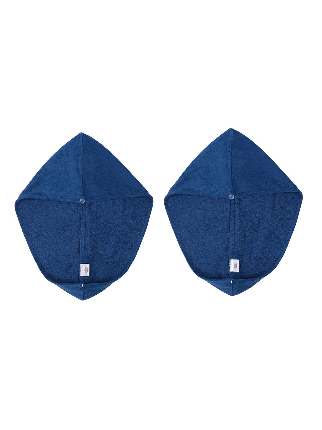 Creeva Luxury Teal-Blue 2 Pieces Pure Cotton 380 GSM Anti Bacterial Hair Wrap Towels