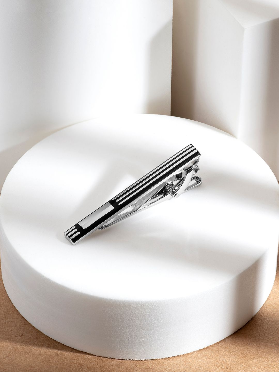 Peora Stainless Steel Ties and Cufflinks