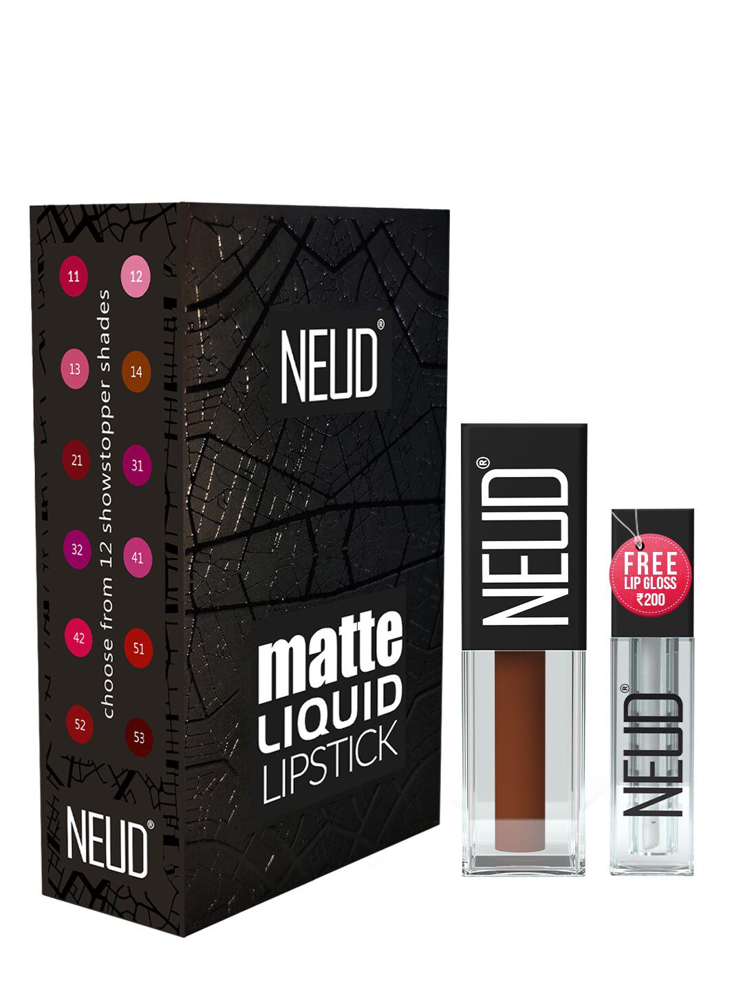 NEUD Oh My Coco Liquid Lipstick with Free Lip Gloss