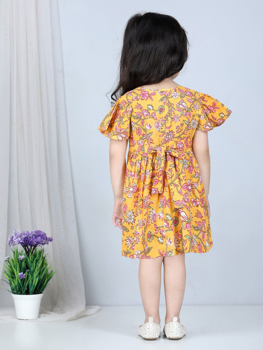 Buy kidcetra Girls Floral A-Line Dress - Dresses for Girls