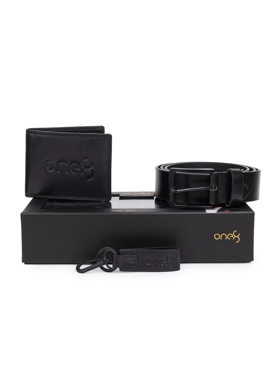 Buy One8 Men 3Pcs Leather Accessory Gift Set - Accessory Gift Set