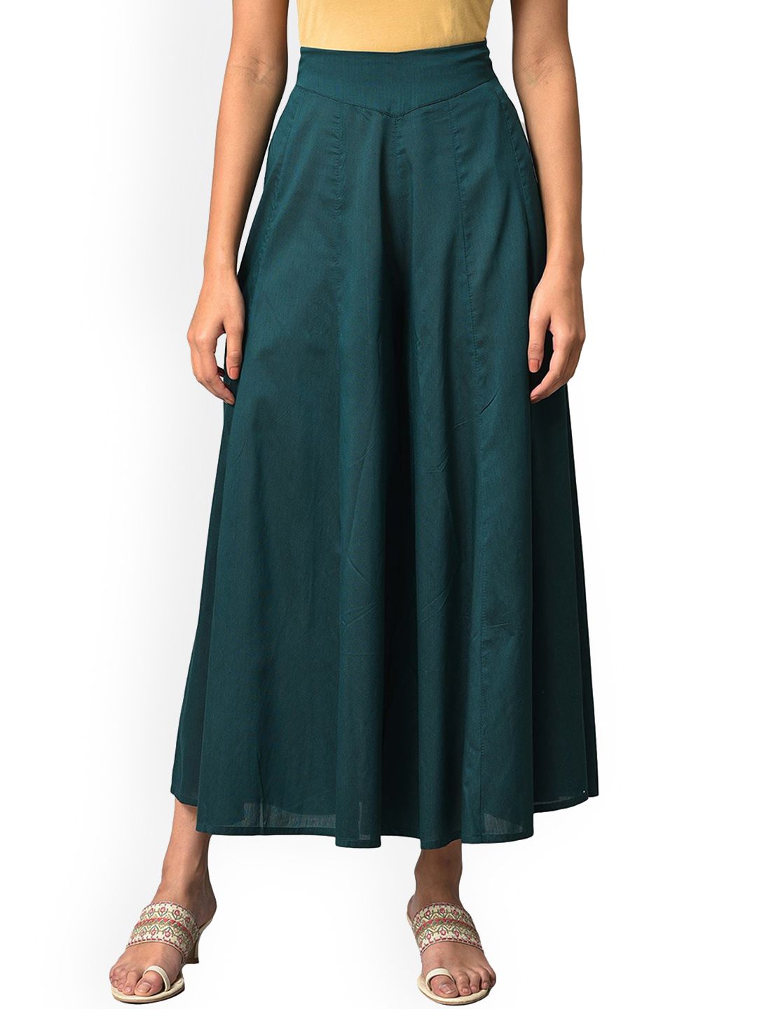 W Women Flared Maxi A-Line Skirt Price in India