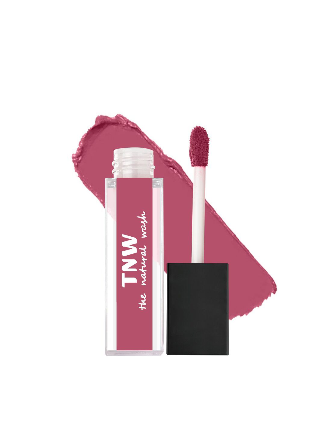 TNW the natural wash Matte Velvet Longstay Mini Liquid Lipstick 1.2 ml - Berry Much 07