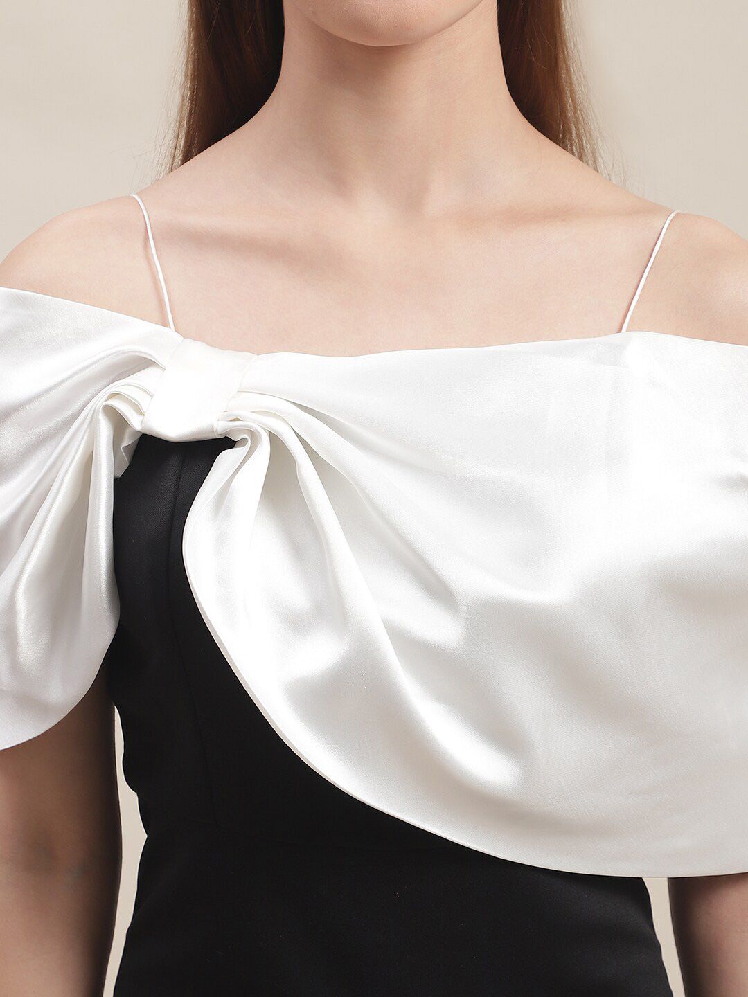 strapless open back dress Bow Off Shoulder Velvet Bodycon Dress