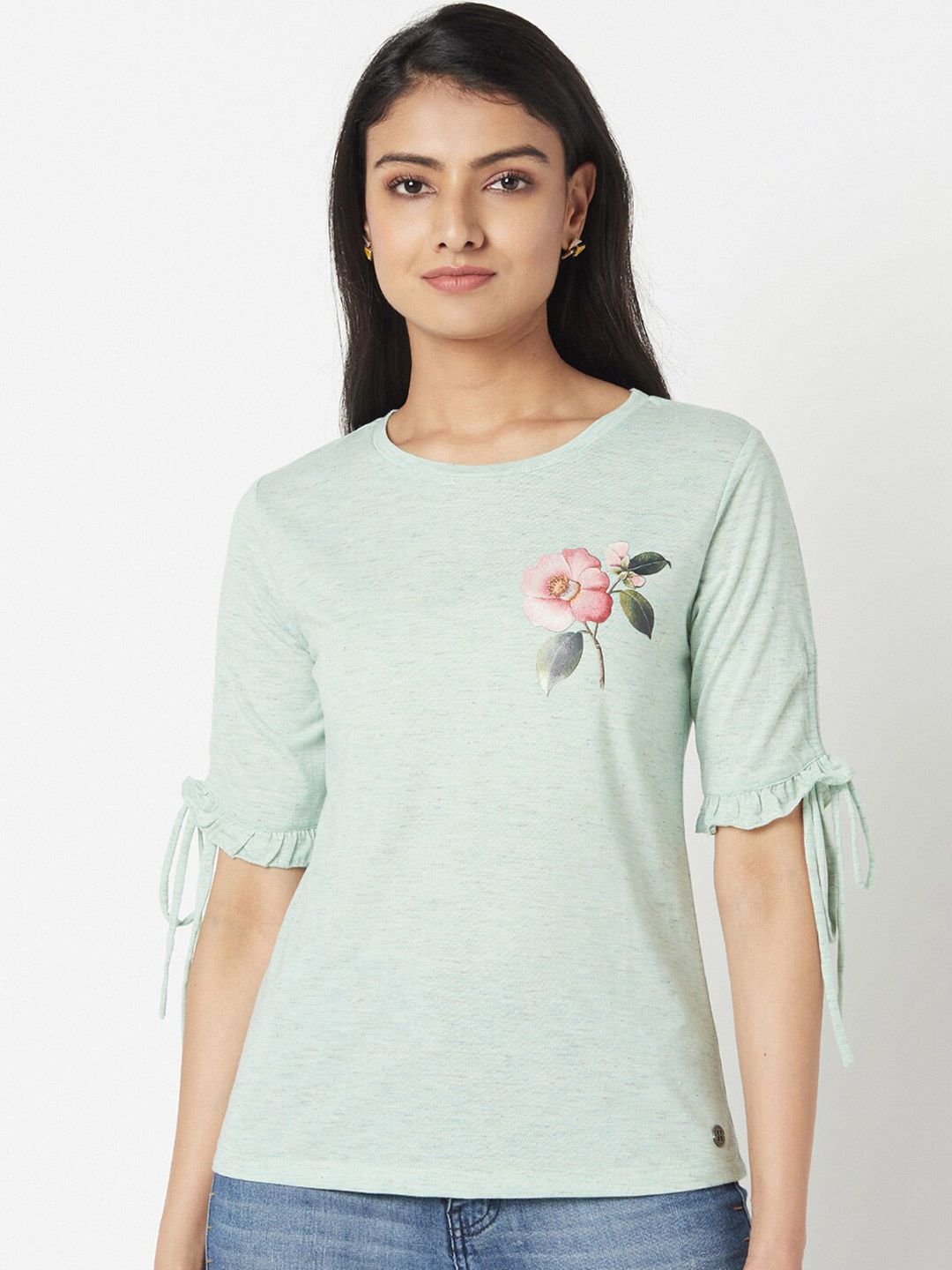 Miss Grace Embroidered Regular Top Price in India