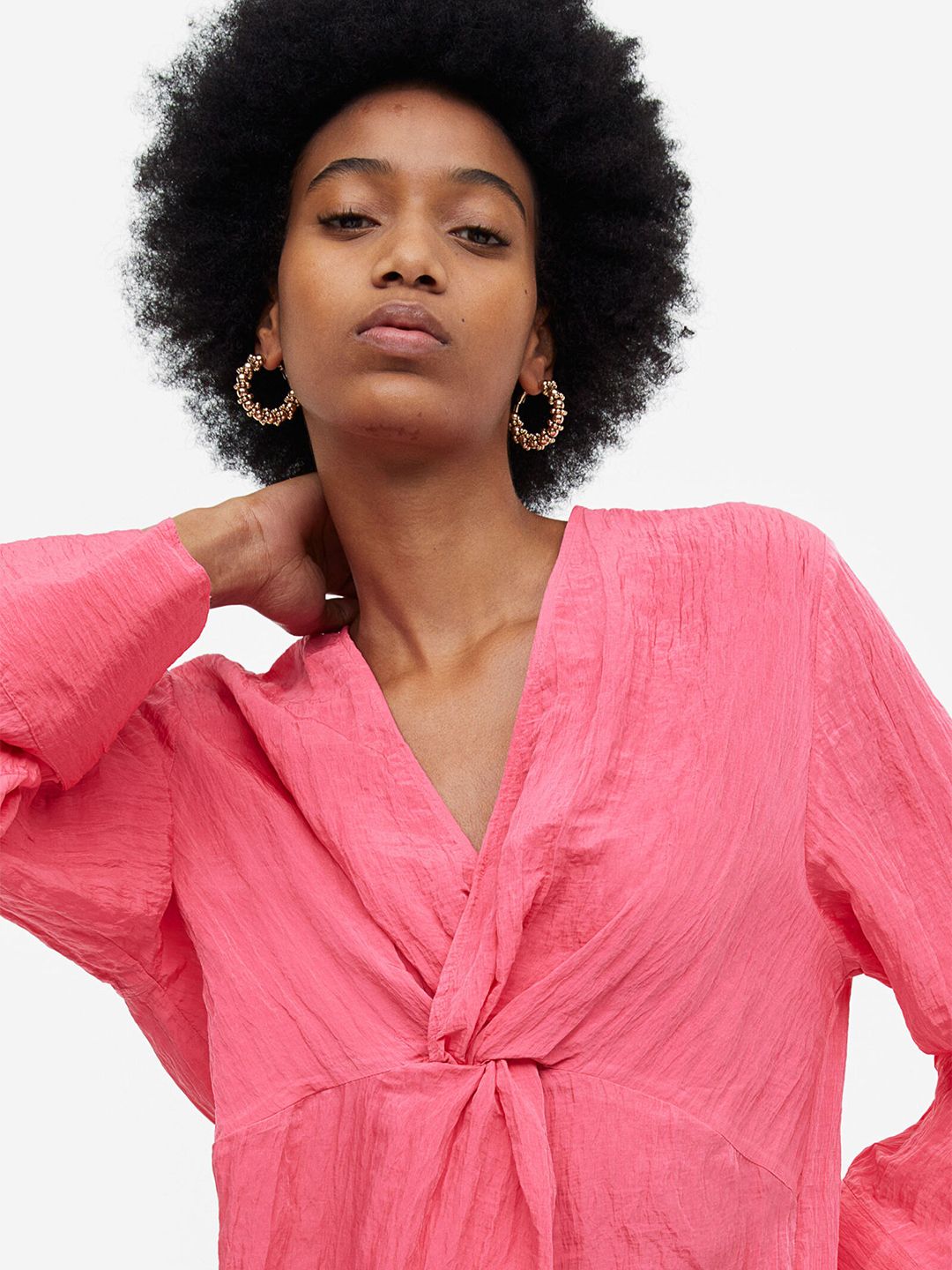 Buy H&M Textured-Weave Knot-Detail Dress - Dresses for Women 22275106 | Myntra Buy H&M Textured-Weave Knot-Detail Dress - Dresses for Women 22275106 | Myntra