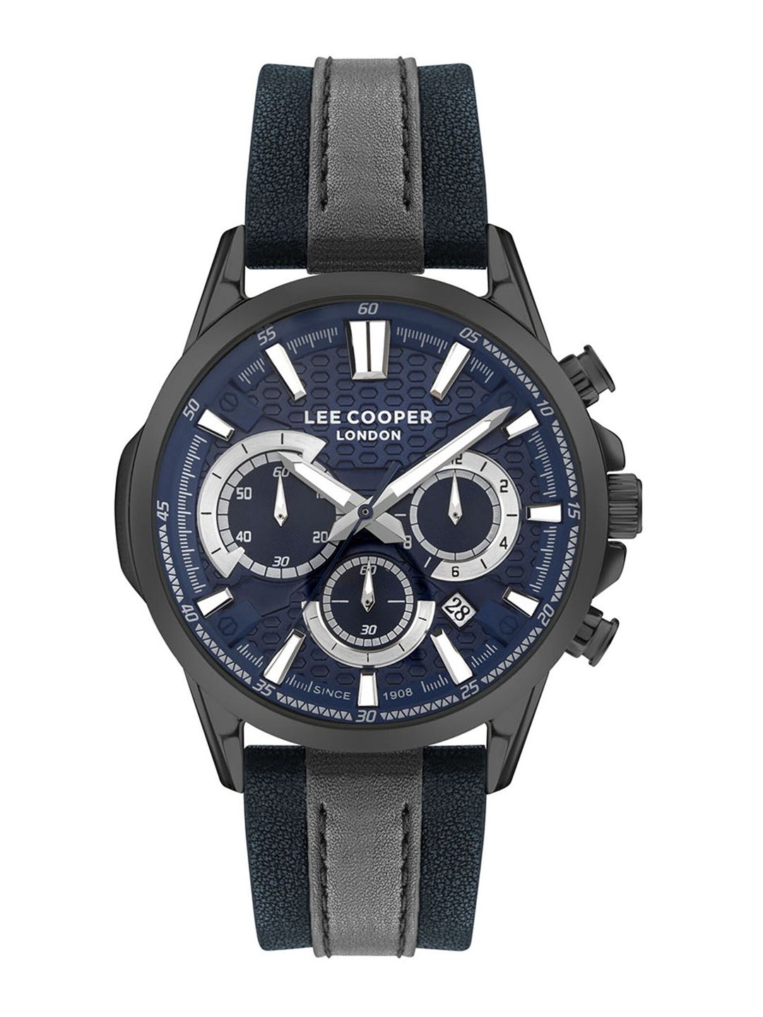 Buy Lee Cooper Men Brass Leather Wrap Around Straps Digital Multi