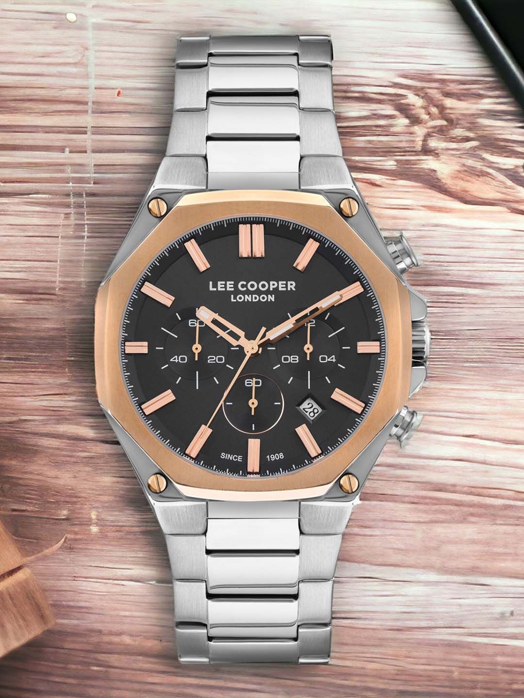 Buy Lee Cooper Men Brass Stainless Steel Bracelet Style Straps