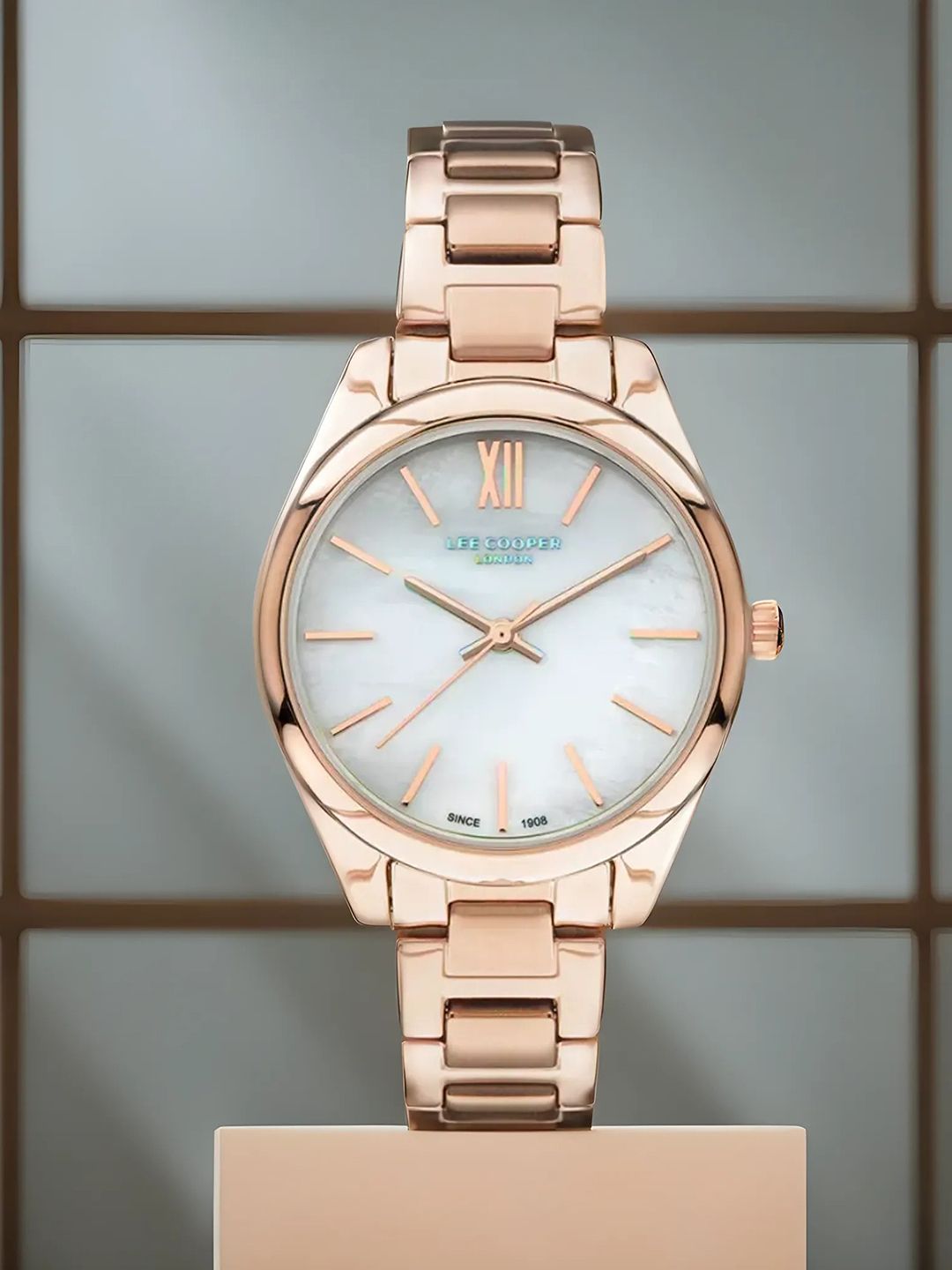 Buy Lee Cooper Women Brass Stainless Steel Bracelet Style Straps