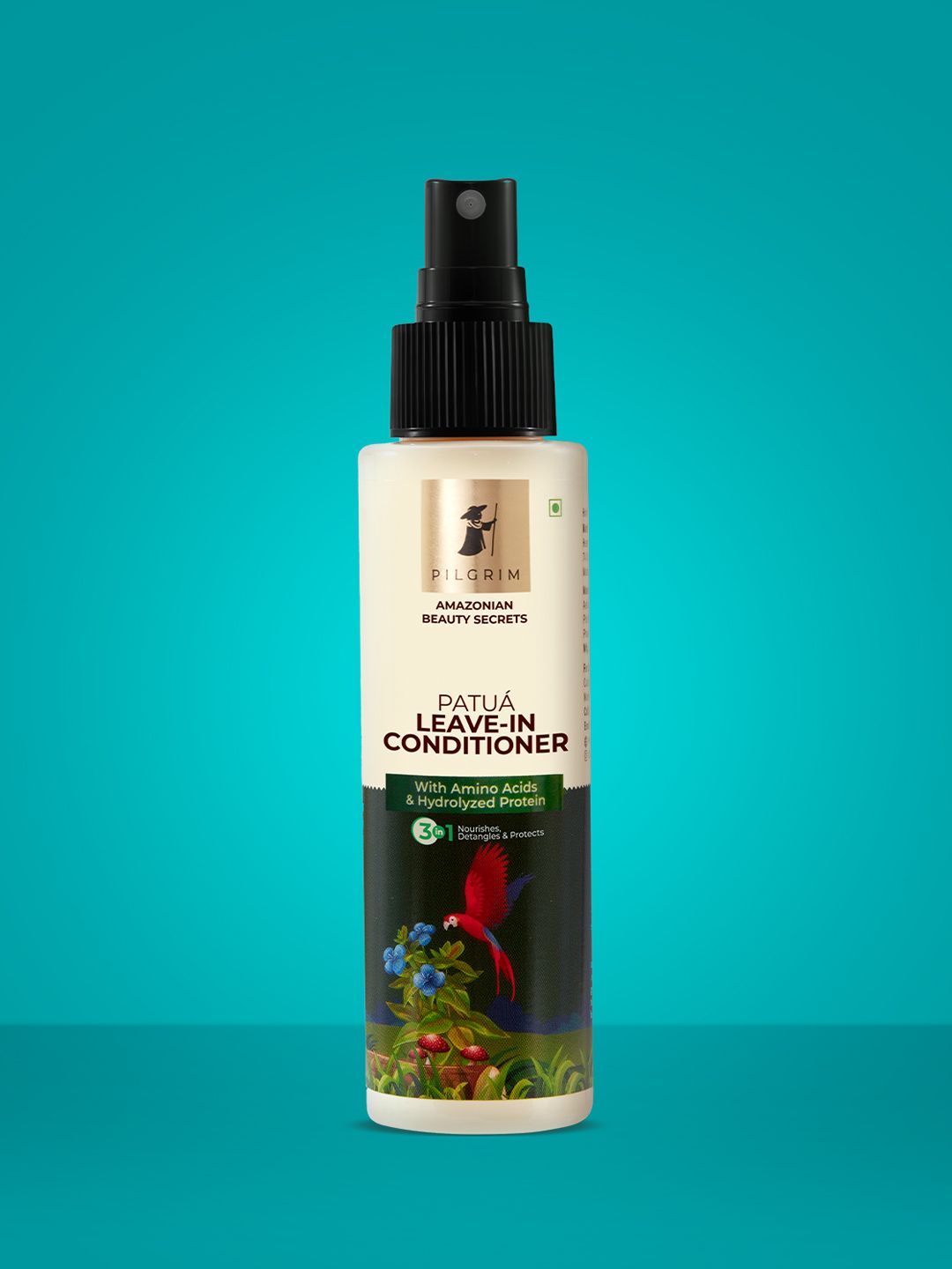 Pilgrim Patua Leave-in Conditioner for Damage Control - Fights Frizz & Improves Elasticity