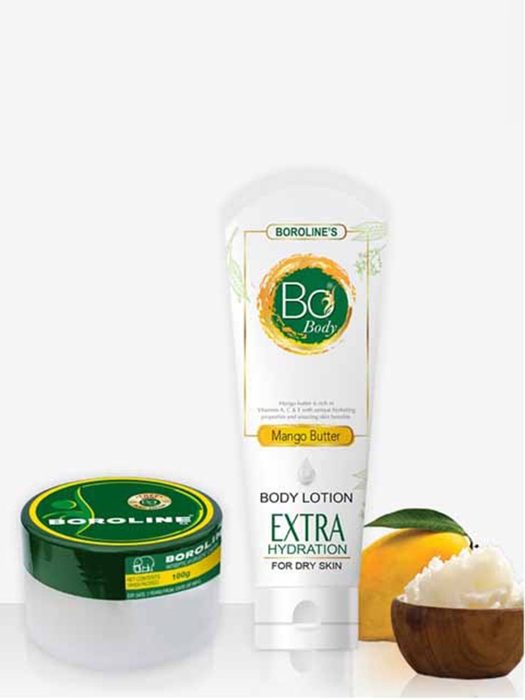 BOROLINE Set Of Extra Hydration Bo Body & Antiseptic Cream