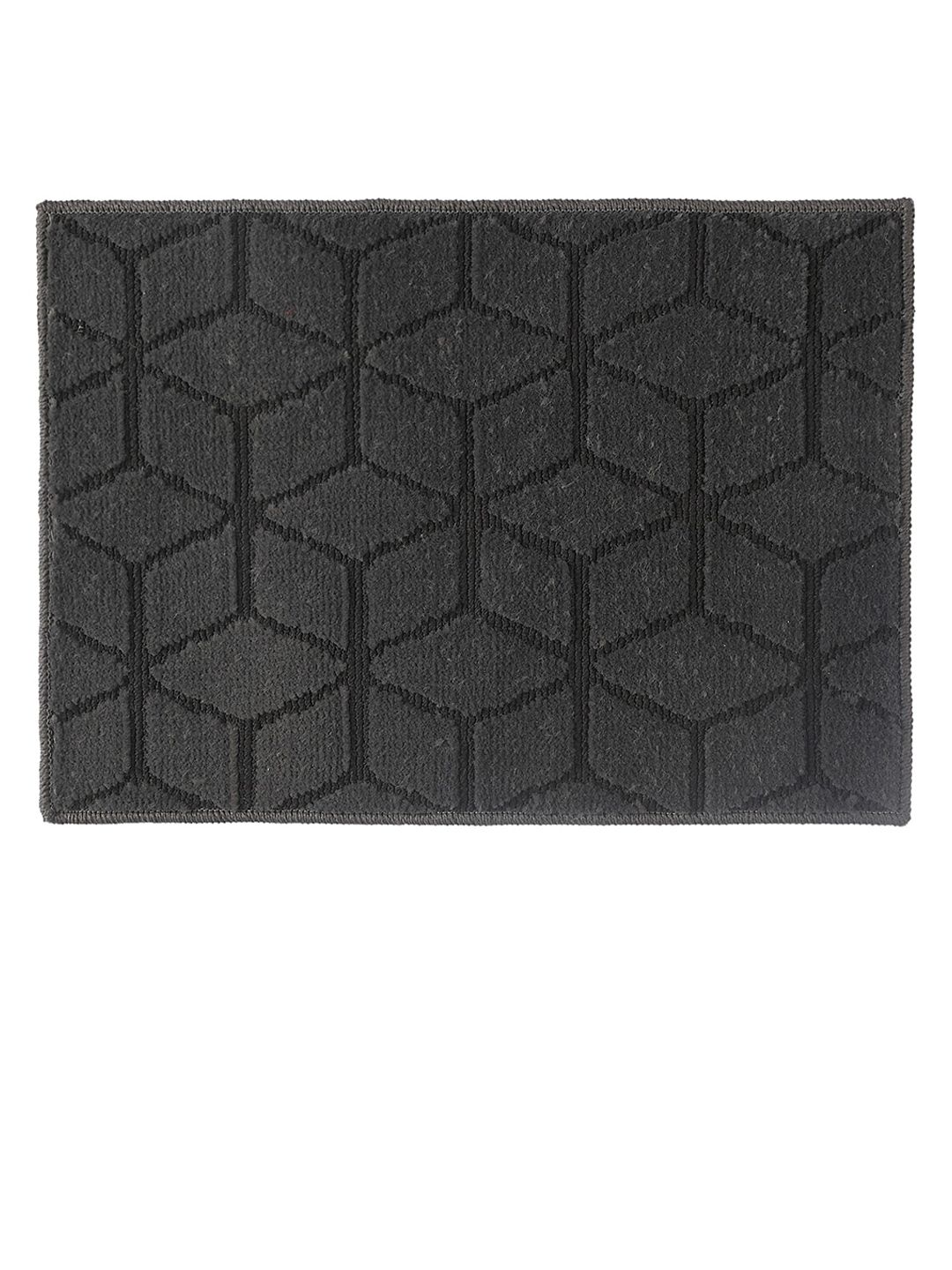 Saral Home Charcoal Anti-Skid Doormat