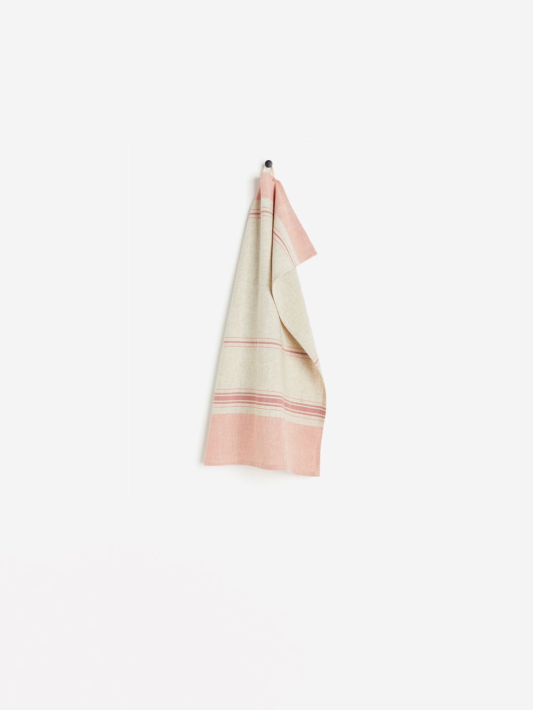 H&M Beige Linen-Blend Tea Towel