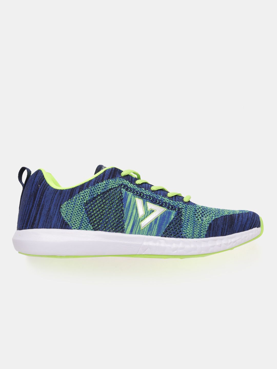 趣味・スポーツ・実用 PLANTED   7 Buy SEVEN by MS Dhoni Men Blue & Fluorescent Green Vulcan