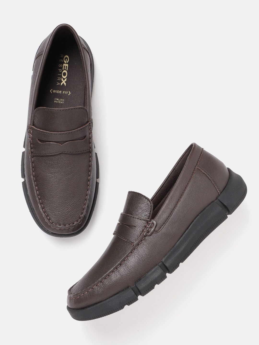 Geox Men Leather Loafers