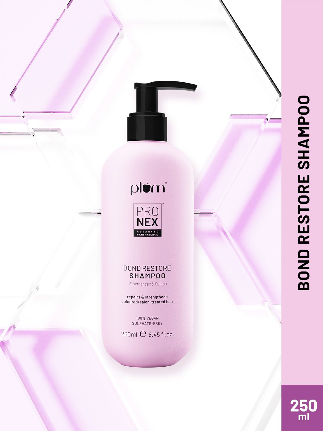 Buy Plum ProNexTM Bond Restore Vegan Shampoo with Fiberhance