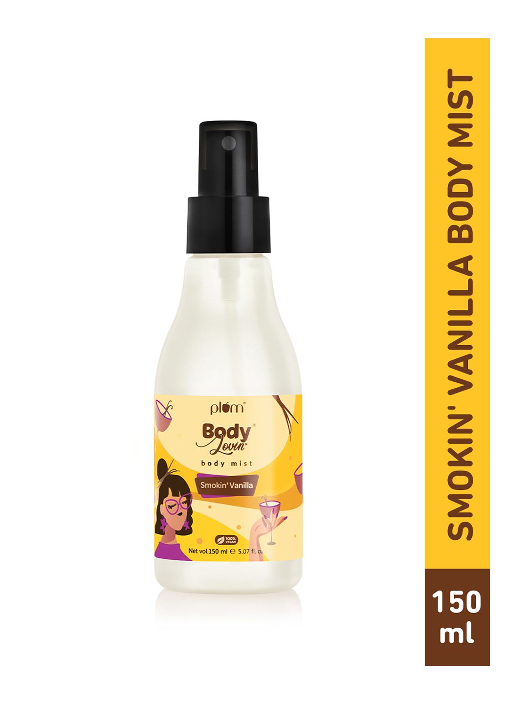 Plum BodyLovin Smokin Vanilla Body Mist - 150 ml