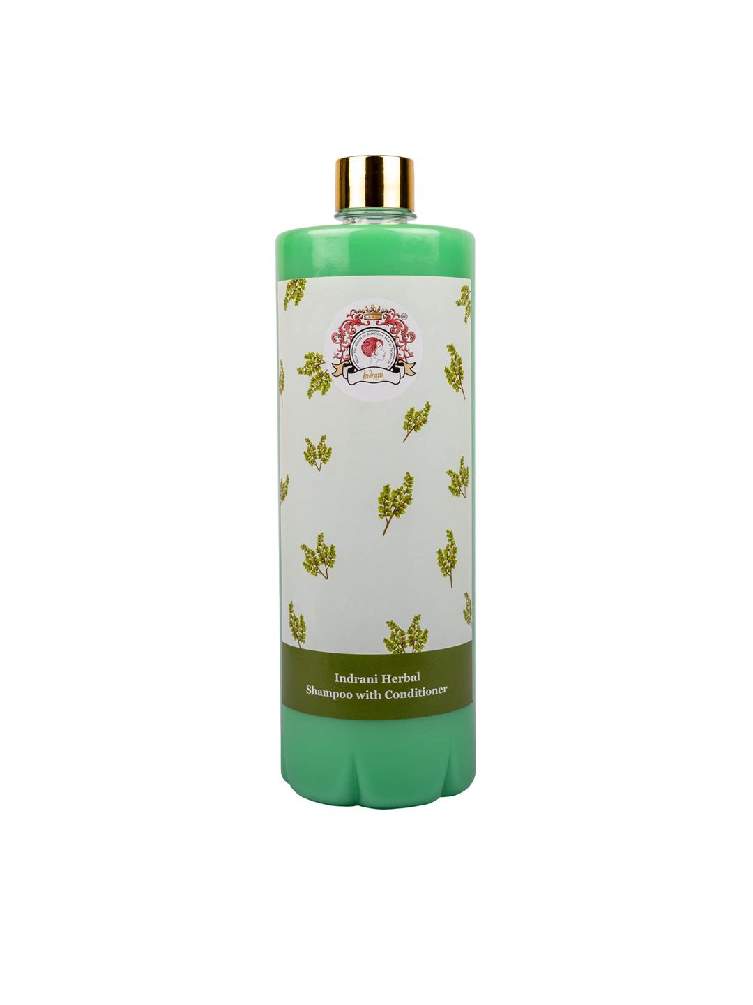 Indrani Cosmetics Herbal Shampoo with Conditioner - 1 Litres