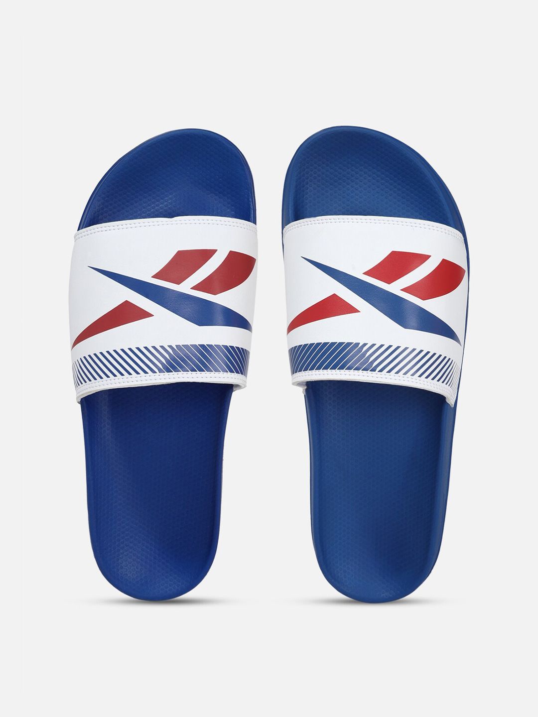 Reebok Men Berlin Brand Logo Printed Sliders