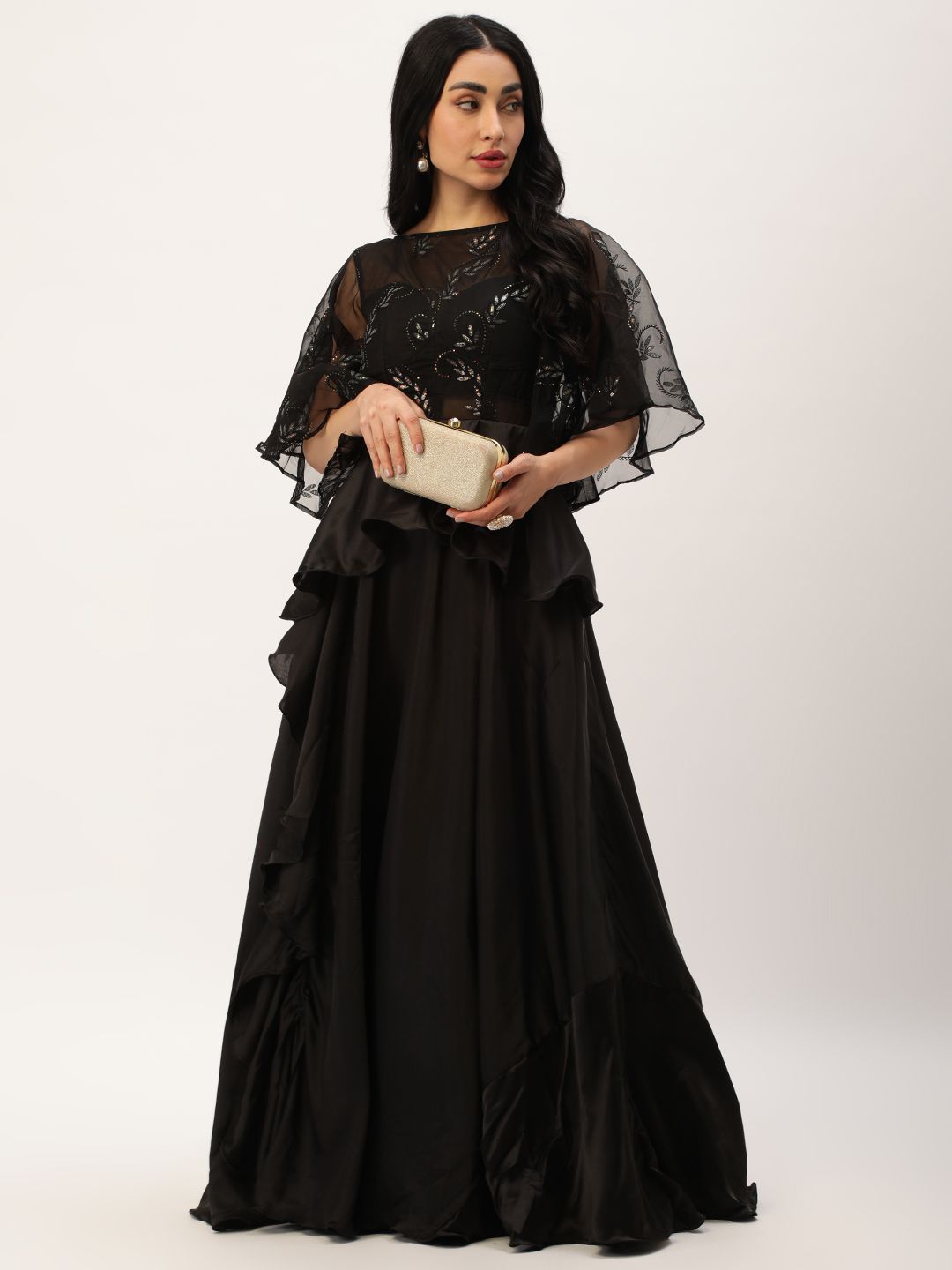 chinese dress ladies Long Mother of the Bride Glitter Dress main image 0