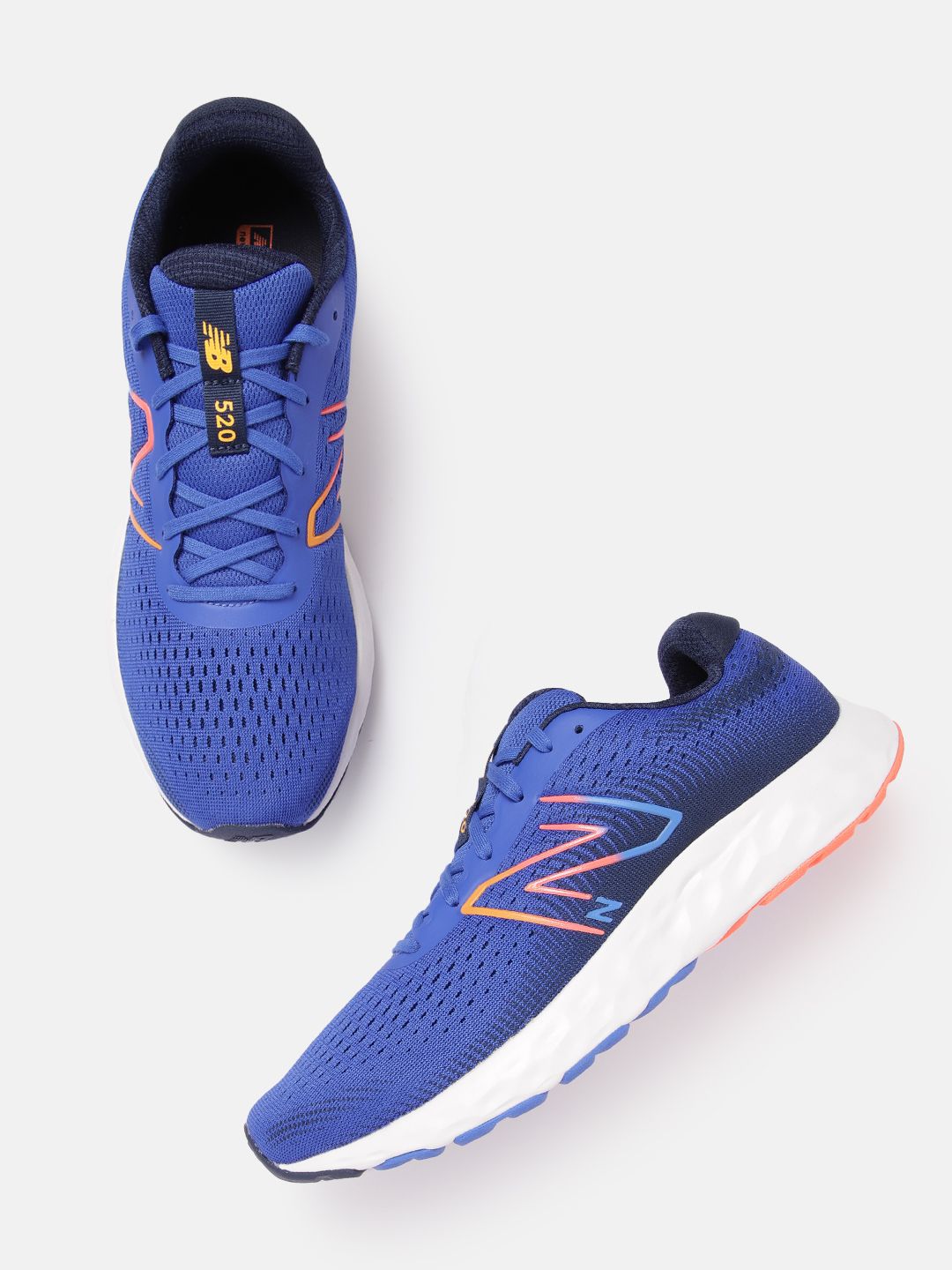 New Balance Men Woven Design Running Shoes