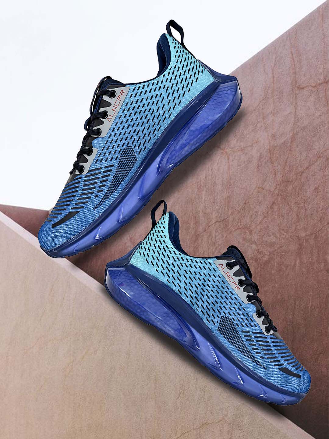 Allen Cooper Men Mesh Running Non-Marking Shoes