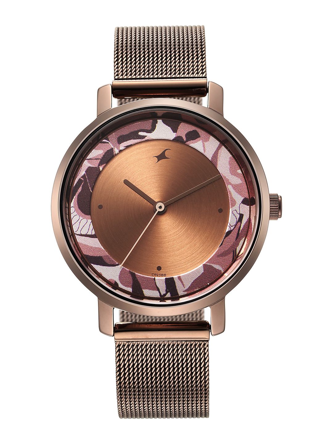Fastrack Fastrack Women Embellished Dial & Bracelet Style Straps Analogue Watch 6287QM01
