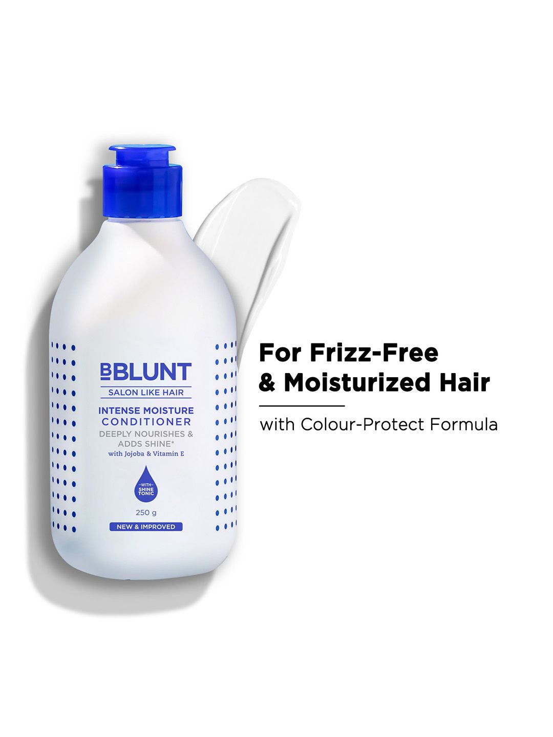 BBLUNT Salon Like Hair Intense Moisture Conditioner with Vitamin E & Jojoba - 250 g