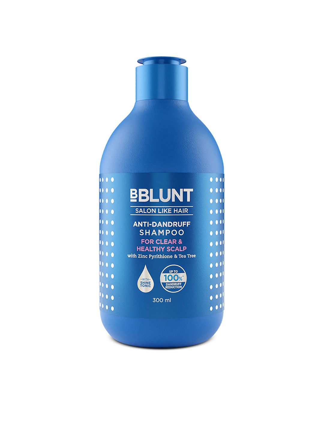 BBLUNT Anti-Dandruff Shampoo For Clear & Healthy Scalp - 300 ml