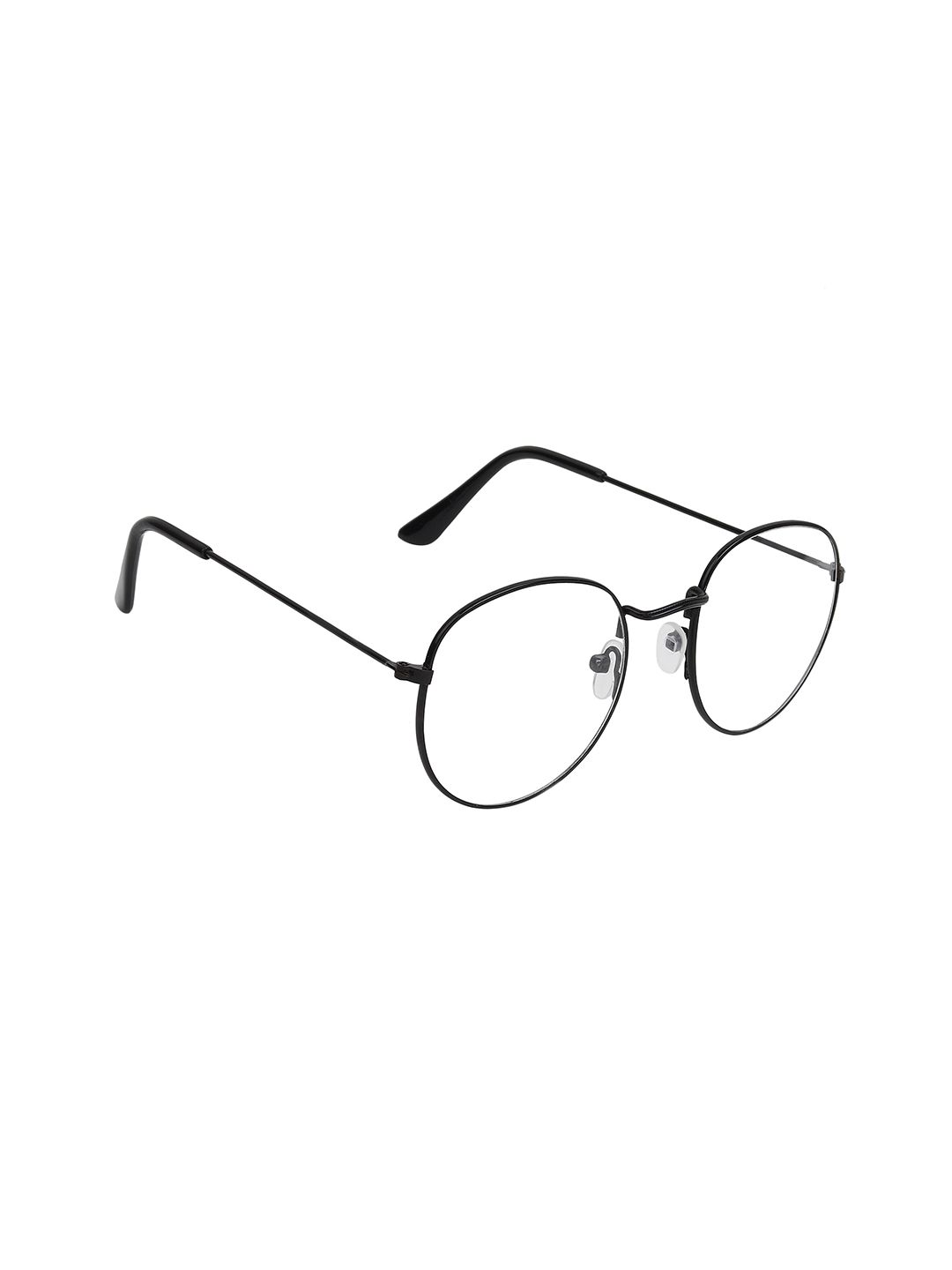 CRIBA Full Rim Round Sunglasses with UV Protected Lens VCR_PENTO_CLR