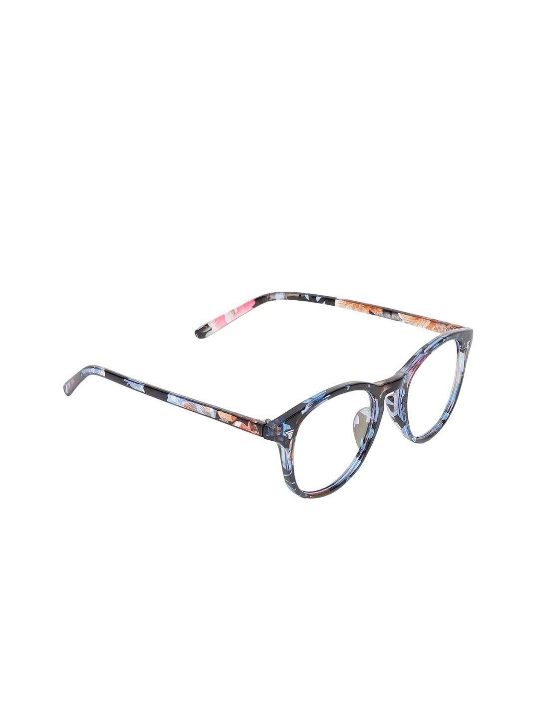 CRIBA Full Rim Round Sunglasses with UV Protected Lens VCR_PENTO_MULTI