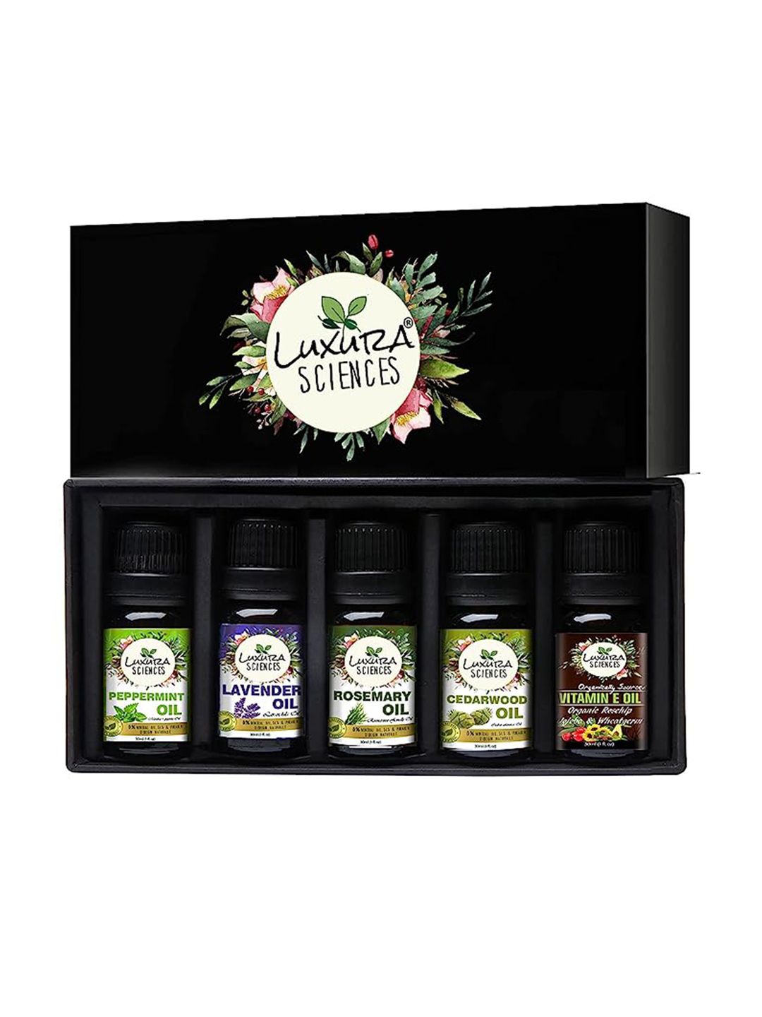 Luxura Sciences 5-Pcs Anti Hair Fall Oil 30 ml Each