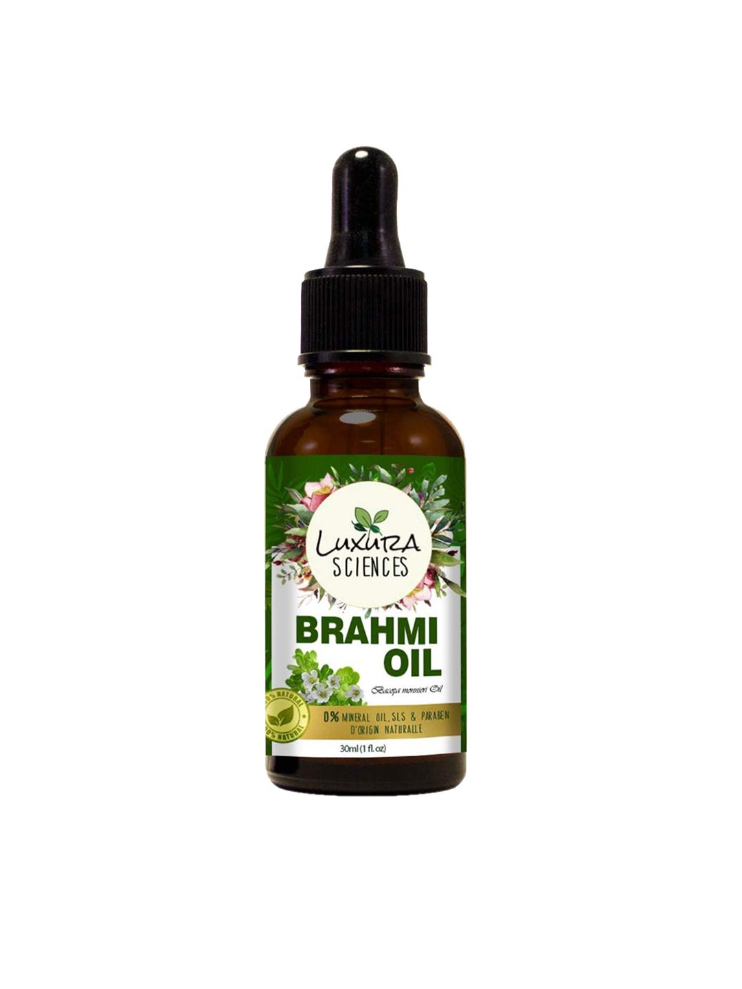 Luxura Sciences Organic Brahmi Oil For Hair Growth  - 30ml
