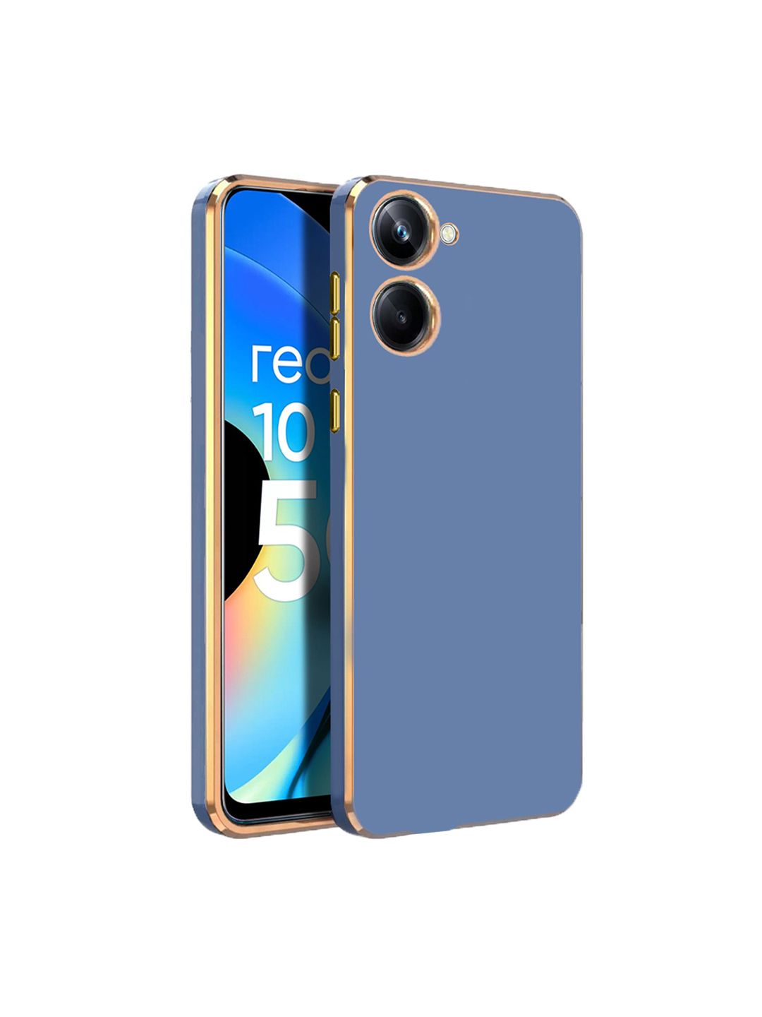 Karwan Realme 10 Pro Electroplated Chrome 6D Phone Back Case