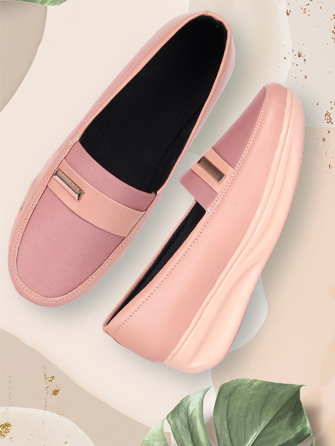 FASHIMO Women Padded Insole Basics Loafers Price in India