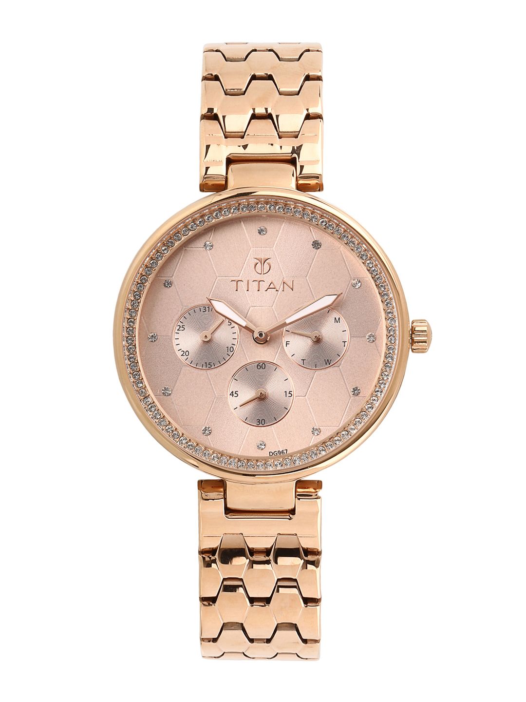 Titan Whimsy Women Peach Analogue watch NL95059WM01 Price in India