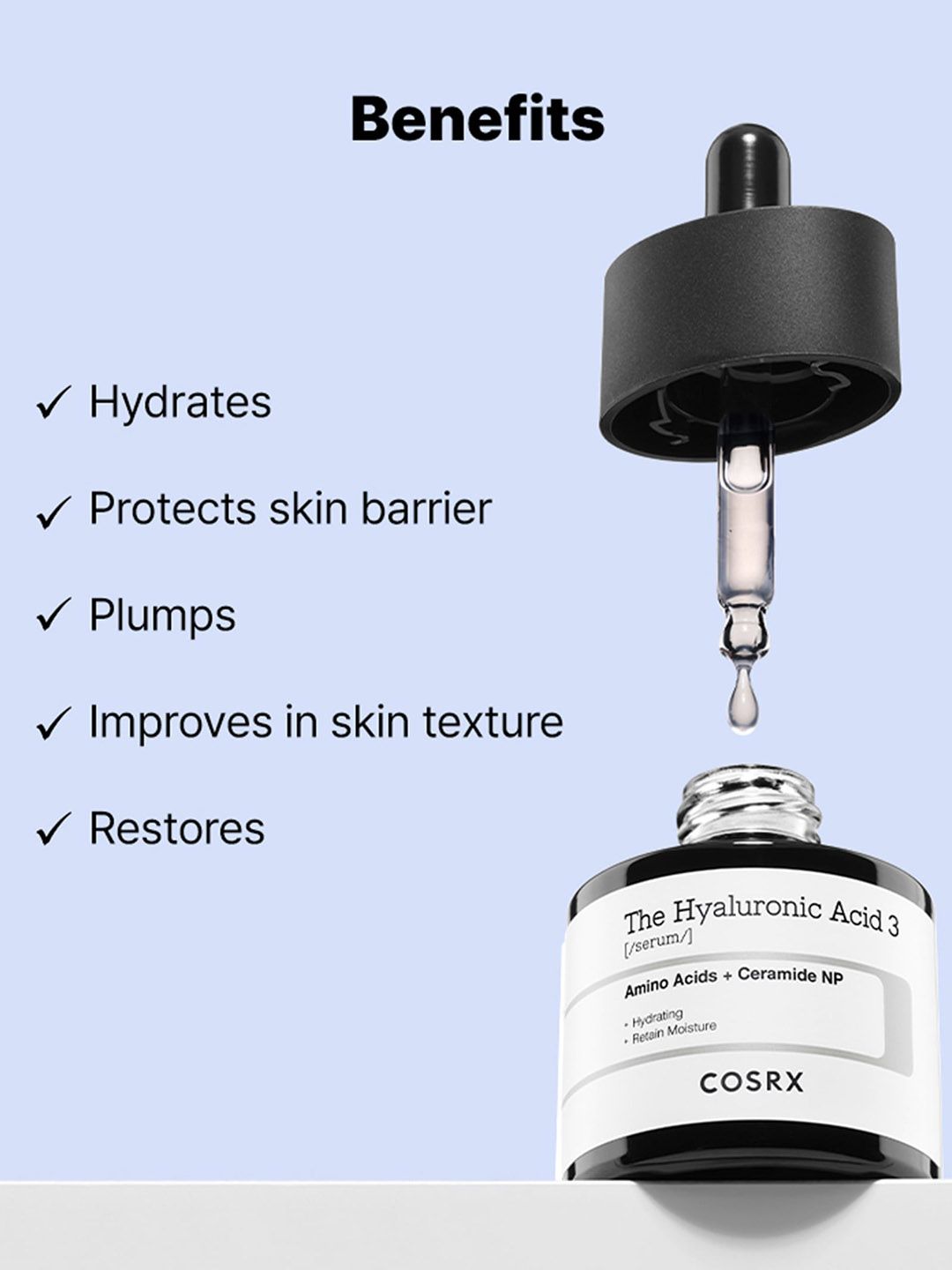Buy COSRX The Hyaluronic Acid 3 Face Serum with Amino Acid