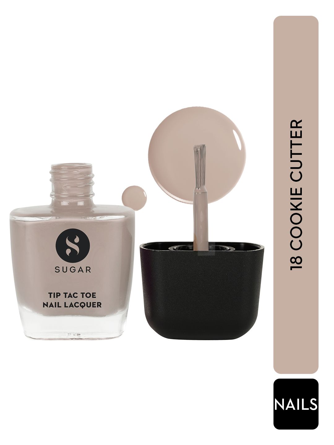 SUGAR Tip Tac Toe Long Lasting Glossy Nail Lacquer 9 ml - Cookie Cutter 18