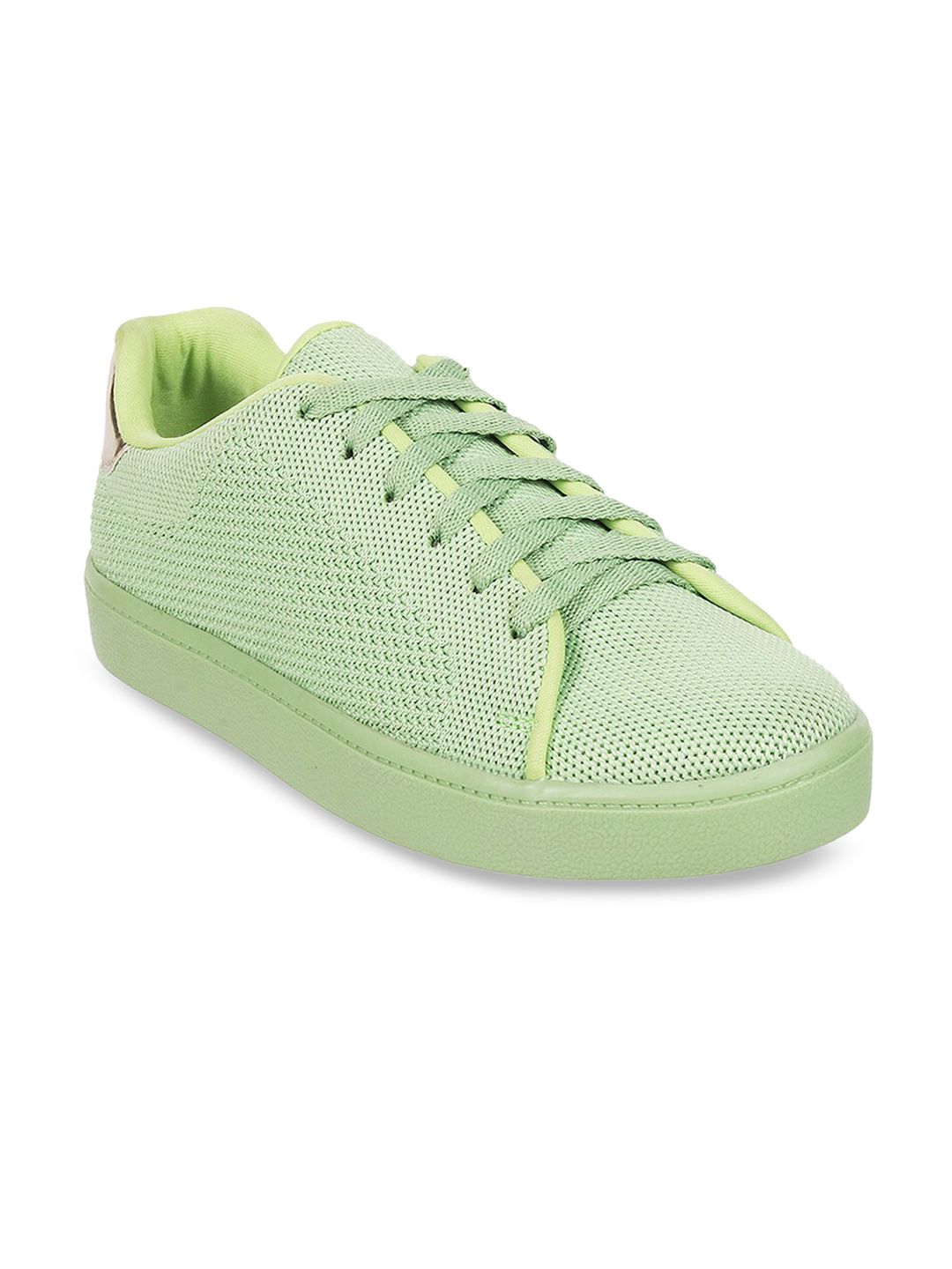 Mochi Women Round Toe Lace-Ups Sneakers