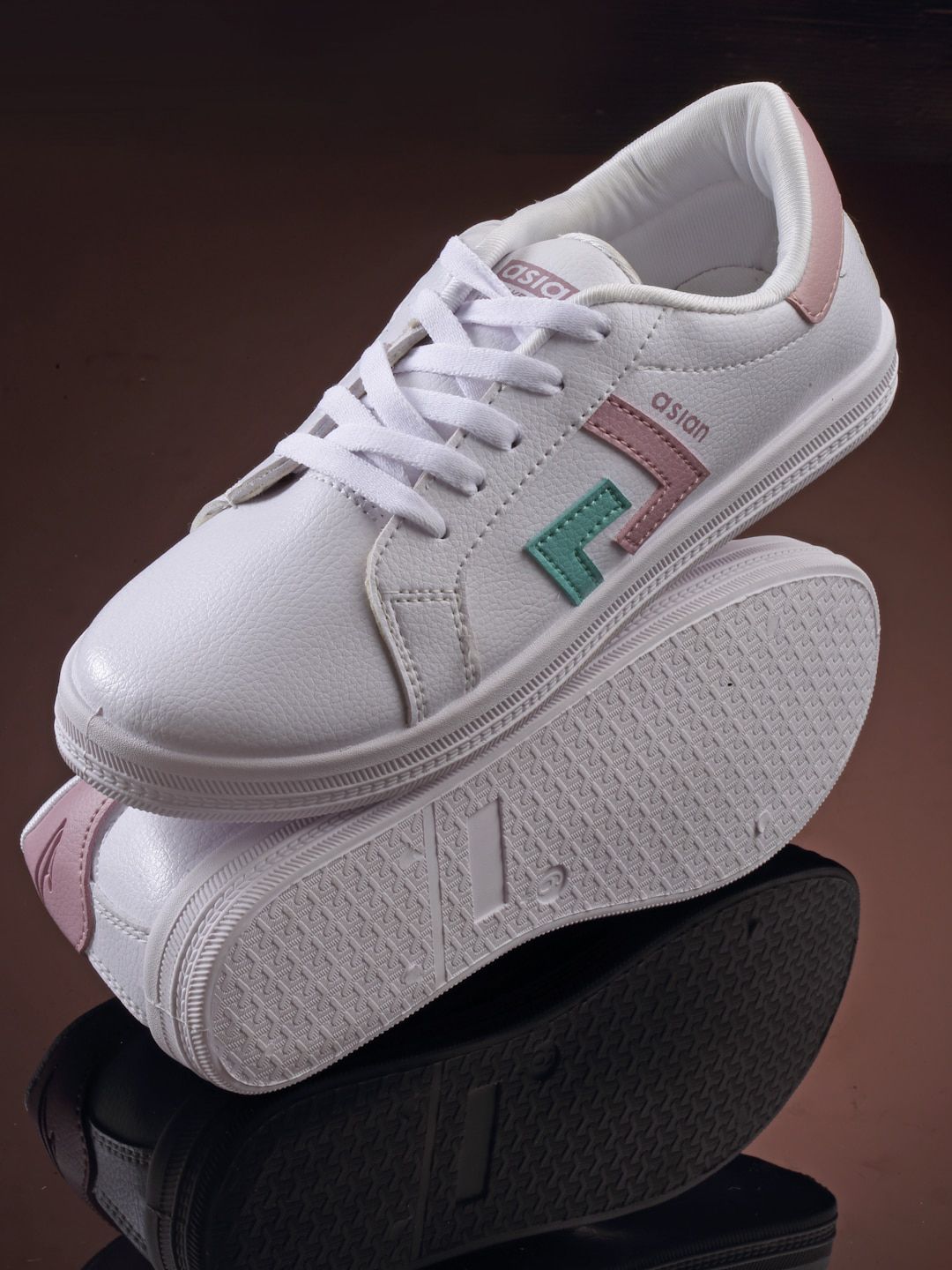 ASIAN Women White Printed Sneakers Price in India