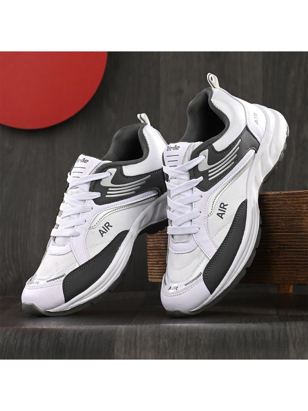 BIRDE Men Premium Mesh Non-Marking Walking Shoes