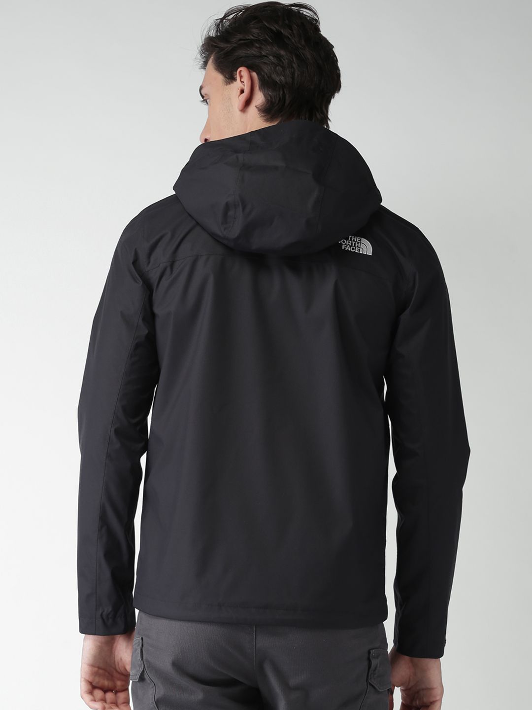 Buy The North Face Men Black Solid Sporty Jacket - Jackets for Men