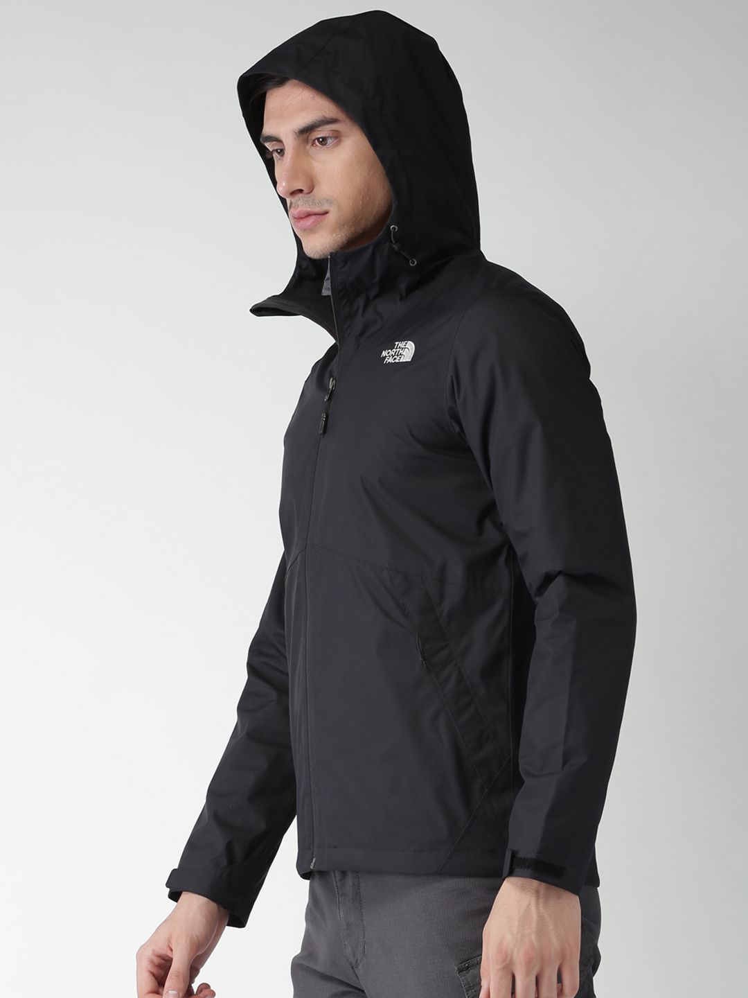 Buy The North Face Men Black Solid Sporty Jacket - Jackets for Men