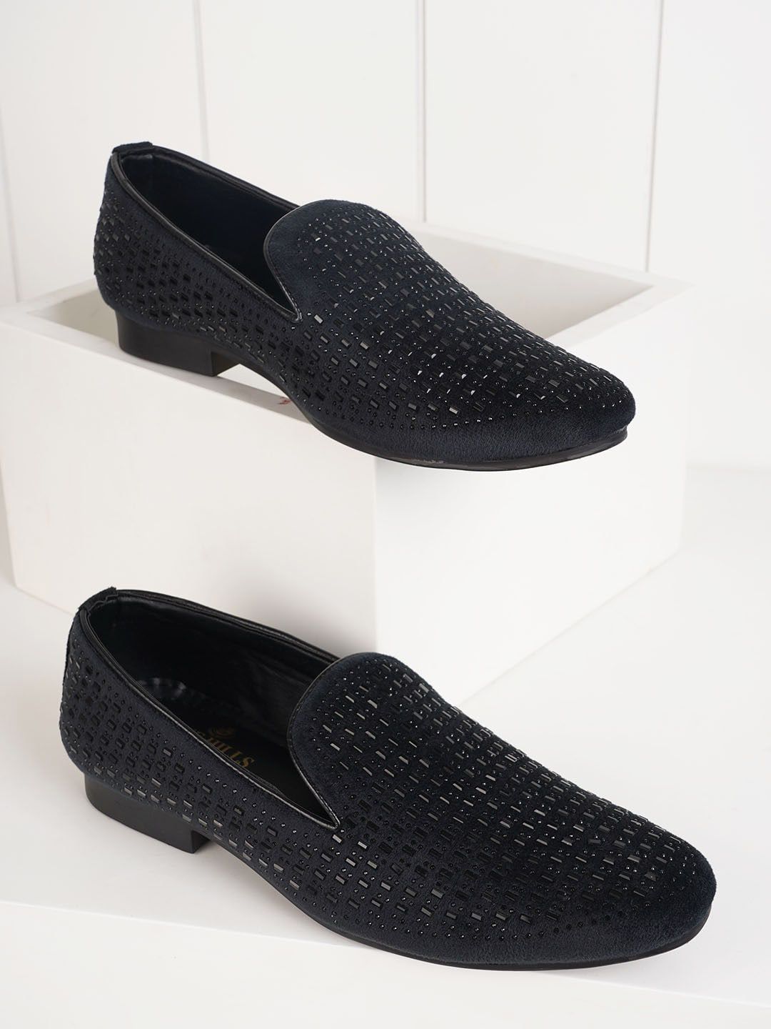 Style Shoes Men Studded Formal Loafers