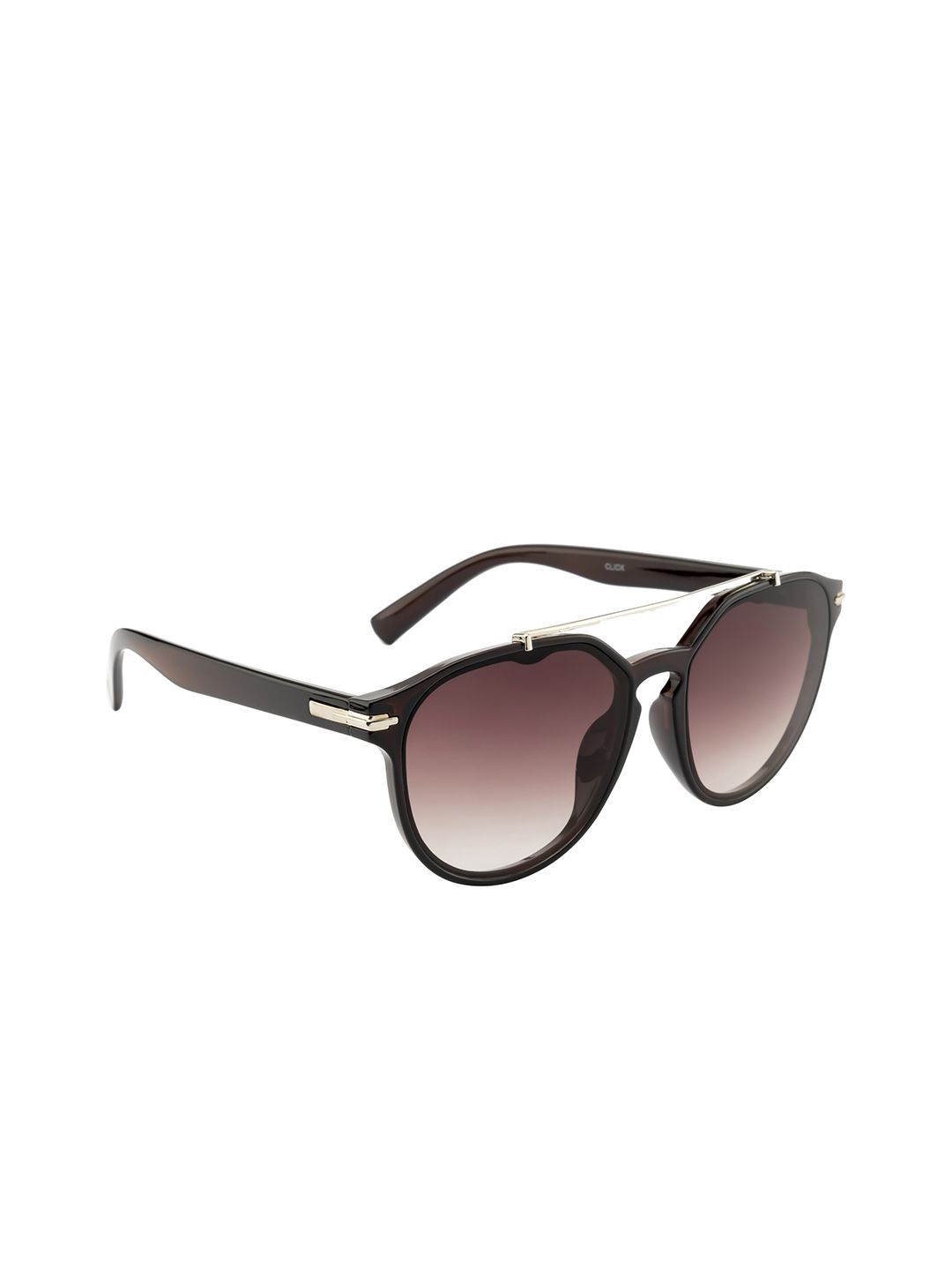 Roadster Brown Lens & Oval Sunglasses With UV Protected Lens RD-M22568