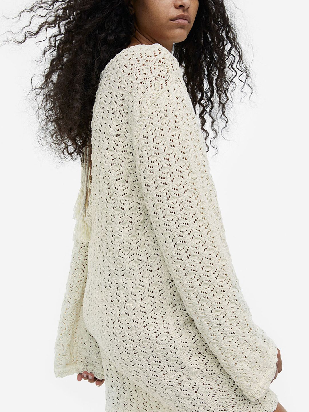Buy H&M Crochet-Look Mini Dress - Dresses for Women 22617054 | Myntra