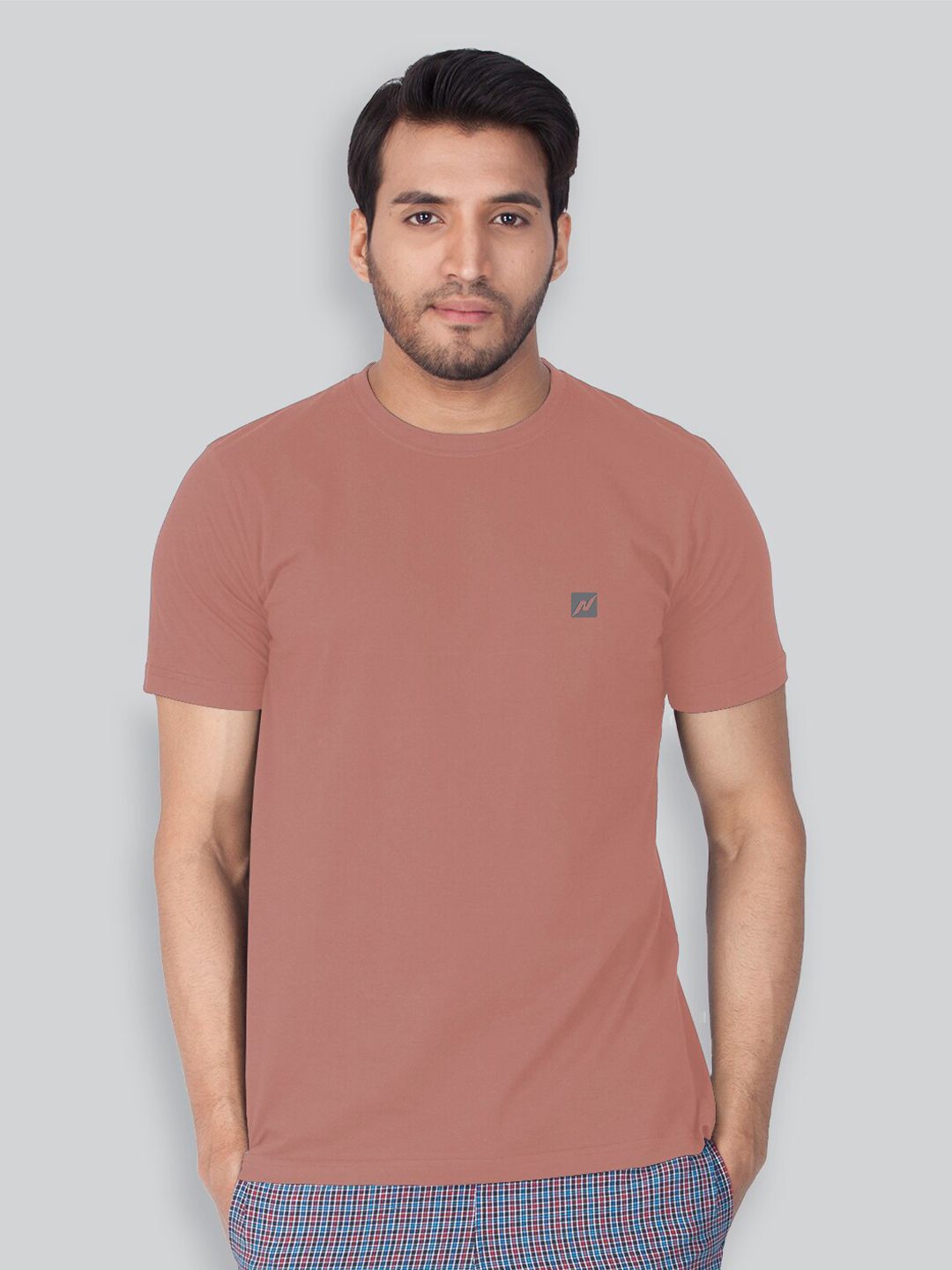 LUX NITRO Round Neck Anti Odour Regular Fit T-Shirt