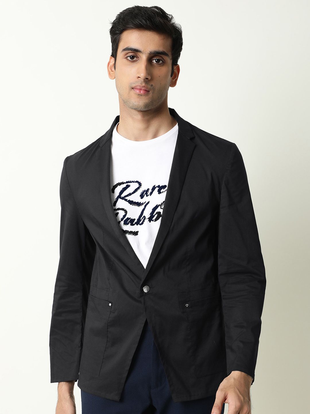 RARE RABBIT Men Glaze Tailored Fit Jacket